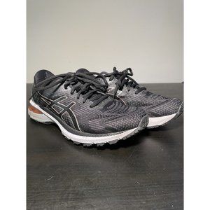 Asics GT-2000 8 Womens Walking Running Shoes 1012A592 Black Rose Gold Sz 8M WIDE